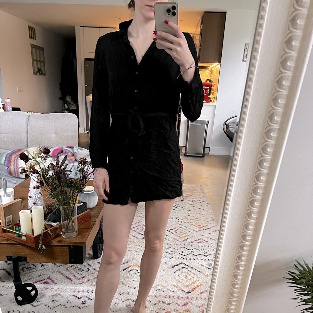 Button down dress